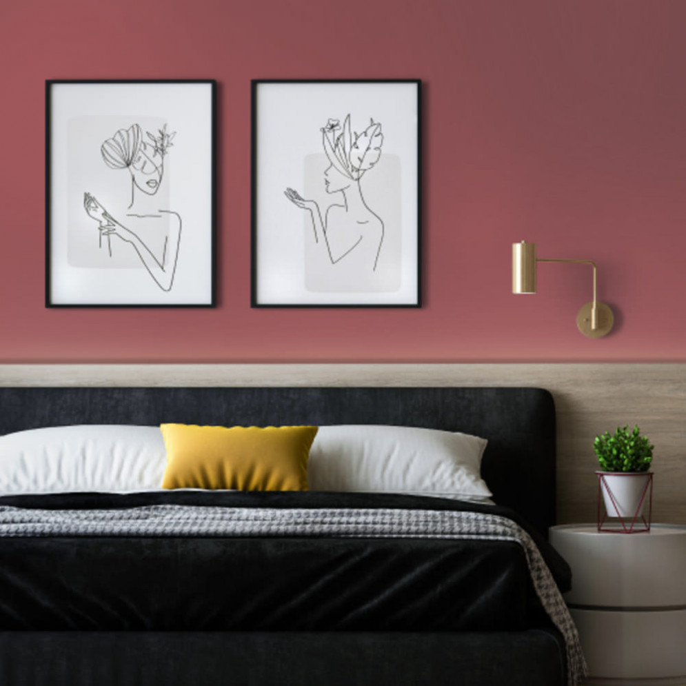 Краска Lanors Mons «Red Wine» (Красное вино), 14